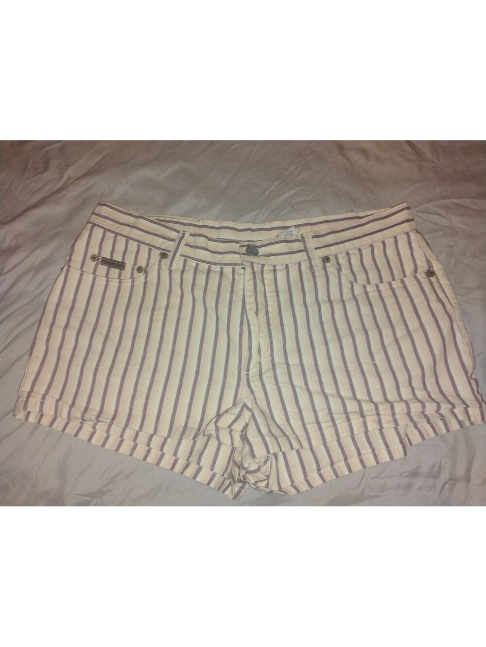 Calvin Klein Jeans Striped Hipster Shorts